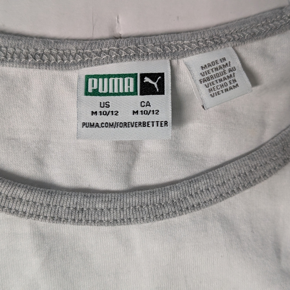 Puma Girl's Raglan Medium - Picture 2 of 4